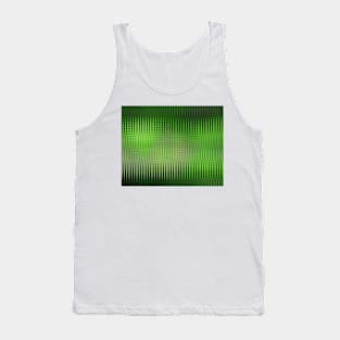 Green Copper Zag Tank Top